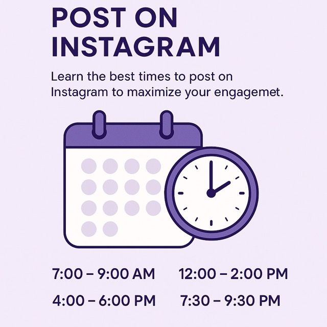 Best Time to Post on Instagram in 2025 – Data-Driven Guide